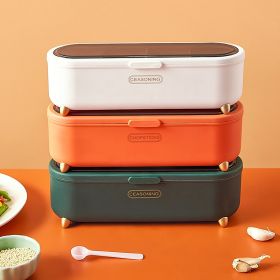 Seasoning Box Combination Set Seasoning Bottle Jar Household Kitchen Supplies Salt Msg Storage Box Sealed One-piece (select: DM026-white) Seasoning Box Combination Set Seasoning Bottle Jar Household Kitchen Supplies Salt Msg Storage Box Sealed One-piece (select: DM026-white)